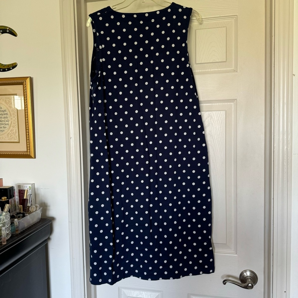 Land’s End women’s size m/l polka dot dress - Picture 2 of 5